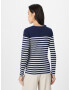 Lauren Ralph Lauren Tricou 'MULIATI' bleumarin / alb - Pled.ro