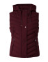 Lauren Ralph Lauren Vestă roșu burgundy - Pled.ro