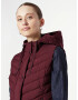 Lauren Ralph Lauren Vestă roșu burgundy - Pled.ro