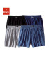 LE JOGGER Boxeri albastru / gri / negru - Pled.ro