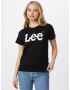 Lee Tricou negru / alb - Pled.ro