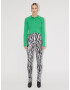 LeGer by Lena Gercke Leggings 'Nancy' negru / alb - Pled.ro