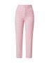 LeGer by Lena Gercke Pantaloni 'Elisabetta' roz / alb - Pled.ro