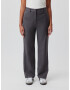 LeGer by Lena Gercke Pantaloni 'Fergie' gri grafit / alb - Pled.ro