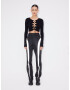 LeGer by Lena Gercke Pantaloni 'Gesina' gri / negru - Pled.ro