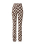 LeGer by Lena Gercke Pantaloni 'Selma' crem / ciocolatiu - Pled.ro