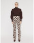 LeGer by Lena Gercke Pantaloni 'Selma' crem / ciocolatiu - Pled.ro