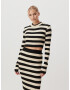 LeGer by Lena Gercke Pulover 'Erika' bej / negru - Pled.ro