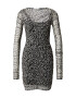 LeGer by Lena Gercke Rochie 'Marthe' negru / alb - Pled.ro