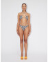 LeGer by Lena Gercke Slip costum de baie 'Guya' negru / alb - Pled.ro