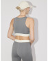 LeGer by Lena Gercke Top 'Henrike' gri amestecat / alb - Pled.ro