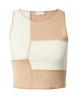 LeGer by Lena Gercke Top 'Mina' crem / maro cappuccino - Pled.ro