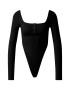 LeGer by Lena Gercke Tricou body 'Heike' negru - Pled.ro