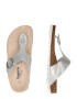 Legero Flip-flops 'Clear' argintiu / alb - Pled.ro