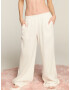 LENI KLUM x ABOUT YOU Pantaloni 'Charlotte' alb murdar - Pled.ro