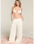 LENI KLUM x ABOUT YOU Pantaloni 'Charlotte' alb murdar - Pled.ro