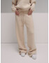 LENI KLUM x ABOUT YOU Pantaloni 'Giselle' alb natural - Pled.ro