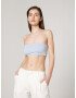 LENI KLUM x ABOUT YOU Top 'Nicola' albastru pastel - Pled.ro