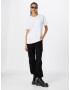 Les Petits Basics Tricou 'Les Alpes' negru / alb - Pled.ro