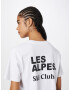 Les Petits Basics Tricou 'Les Alpes' negru / alb - Pled.ro