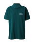 Les Petits Basics Tricou verde smarald / alb - Pled.ro