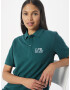 Les Petits Basics Tricou verde smarald / alb - Pled.ro