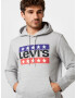 LEVI'S Bluză de molton 'LSE_T3 GRAPHIC HOODIE GREYS' albastru / gri amestecat / roșu / negru - Pled.ro