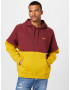 LEVI'S Bluză de molton 'VARSITY HOODIE MULTI-COLOR' galben / roșu bordeaux - Pled.ro