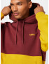 LEVI'S Bluză de molton 'VARSITY HOODIE MULTI-COLOR' galben / roșu bordeaux - Pled.ro