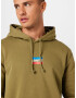 LEVI'S Bluză de molton 'STANDARD GRAPHIC HOODIE MULTI-COLOR' oliv - Pled.ro