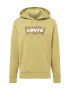 LEVI'S Bluză de molton 'STANDARD GRAPHIC HOODIE NEUTRALS' oliv / verde stuf / alb - Pled.ro