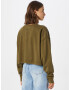 LEVI'S Bluză de molton 'ROONIE CROP SWEATSHIRT GREENS' oliv - Pled.ro