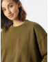 LEVI'S Bluză de molton 'ROONIE CROP SWEATSHIRT GREENS' oliv - Pled.ro