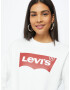 LEVI'S ® Bluză de molton 'GRAPHIC STANDARD CREW NEUTRALS' roşu închis / alb - Pled.ro