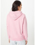 LEVI'S Bluză de molton 'GRAPHIC STANDARD HOODIE REDS' roz / alb - Pled.ro