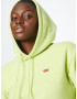 LEVI'S Bluză de molton 'STANDARD HOODIE GREENS' verde kiwi / roșu - Pled.ro