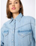 LEVI'S Bluză 'DORSEY XL WESTERN LIGHT INDIGO - WORN IN' albastru denim - Pled.ro