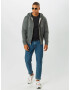 LEVI'S ® Hanorac 'NEW ORIGINAL ZIP UP GREYS' gri fumuriu - Pled.ro