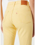 LEVI'S Jeans '501® CROP' galben deschis - Pled.ro