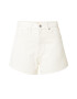 LEVI'S Jeans 'HIGH WAISTED MOM SHORT' alb denim - Pled.ro