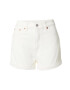 LEVI'S Jeans 'MOM A LINE SHORT 2' alb denim - Pled.ro