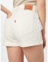 LEVI'S Jeans 'MOM A LINE SHORT 2' alb denim - Pled.ro