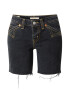 LEVI'S Jeans 'NOUGHTIES SHORT BLACKS' albastru închis - Pled.ro