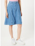 Levi's Made & Crafted Fustă 'LMC PETAL SKIRT LIGHT INDIGO - FLAT FINISH' albastru denim - Pled.ro