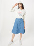 Levi's Made & Crafted Fustă 'LMC PETAL SKIRT LIGHT INDIGO - FLAT FINISH' albastru denim - Pled.ro