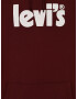 Levi's® Big & Tall Bluză de molton 'BIG RELAXED GRAPHIC PO NEUTRALS' roșu bordeaux / alb - Pled.ro