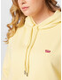 Levi's® Plus Bluză de molton 'PL NON GRPHC STRD HOODIE NEUTRALS' galben deschis - Pled.ro