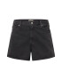 Levi's® Plus Jeans 'PLUS HW MOM SHORT LIGHT INDIGO - WORN IN' negru denim - Pled.ro