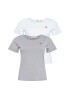 Levi's® Plus Tricou 'PL 2 PACK TEE NEUTRALS' gri / alb - Pled.ro