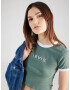 LEVI'S ® Tricou verde mentă / argintiu / alb - Pled.ro